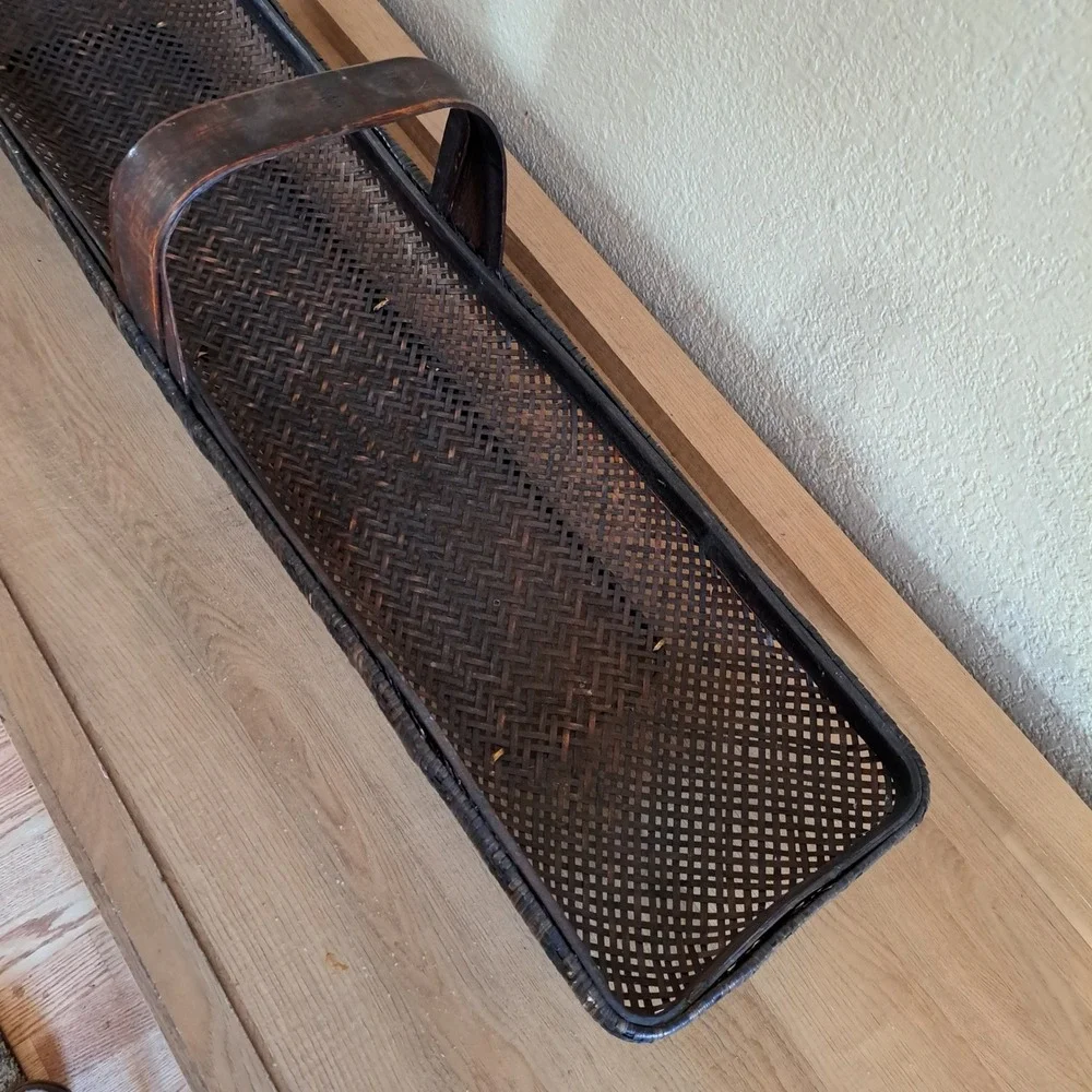 N/A handwoven bamboo